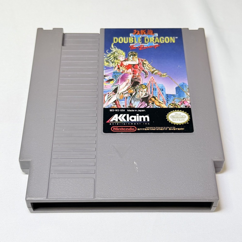 Double Dragon NES Video Game Classic Beat 'Em Up Action